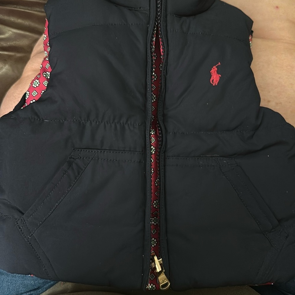 Ralph Lauren Baby Boys Reversible Down Vest